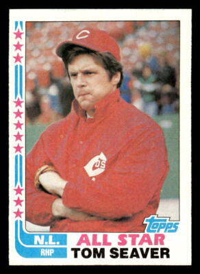 1982 Topps ERR #346a Tom Seaver