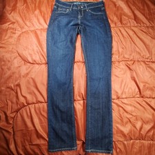 Agave Denim Athena Size 26 Made in USA Baby Blue Jeans Relaxed Straight 26x32