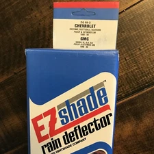 Vent VISORS FOR Chevy GMC 88-89 Truck WINDOW RAIN DEFLECTORS Ez Shade NOS