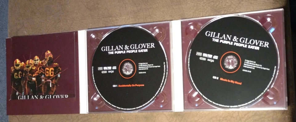 GILLAN & GLOVER -- The Purple People Eater -- 2CD -- Digipak -- Hard Rock --2005 - Bild 3 von 4