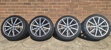 AUDI A3 GENUINE 18" Set 4  ALLOYS WHEEL & TYRES 8V0 601 025 AM      