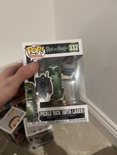 Funko Pop Vinyl Animation: Rick and Morty Pickle Rick with Laser, #332