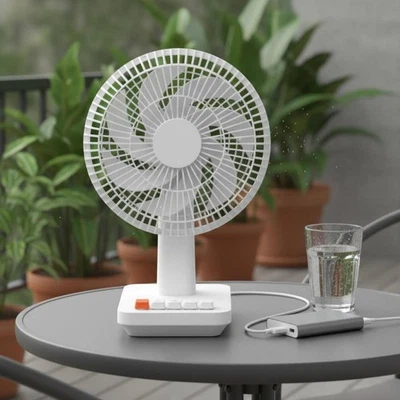 Mini Ventilatore USB Motore Brushless Ventilatore da Scrivania Portatile - Bild 1 von 4