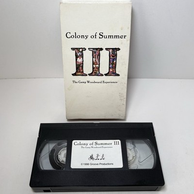 Colony of Summer III Camp Woodward 1998 VHS Tape Skateboarding