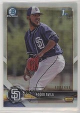 2018 Bowman Chrome Prospects Refractor 480/499 Pedro Avila #BCP40 6h5