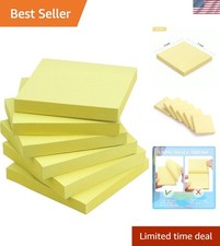 Efficient Yellow 3x3 Sticky Notes - Perfect for Home, Office & School