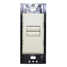 LUTRON QS-QSWS2-2BI-LA - SEETOUCH, WALL STATION, 2 BUTTON, 24V, LIGHT ALMOND