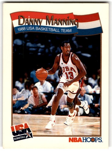 Danny Manning #571 1991 Hoops card