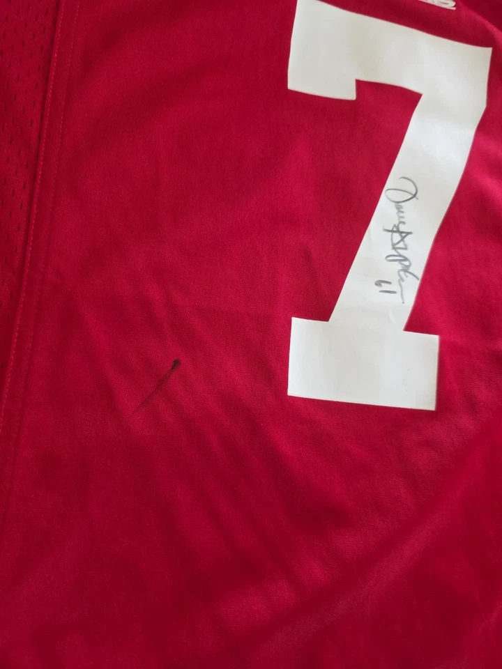 Camiseta Nike Colin Kaepernick San Francisco 49ers NFL TAMANHO GRANDE MASCULINA - Imagem 4 de 4