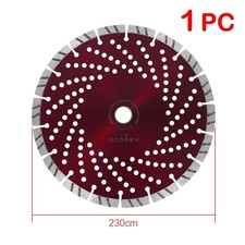 9" 4x 230mm Diamond Angle Grinder Blade Discs Stone Brick Concrete Cutting Disc