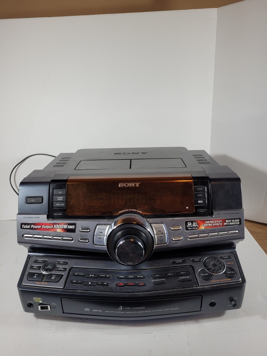 Sony HCD-ZUX9 Reciever Fully Functional Ships Free | eBay