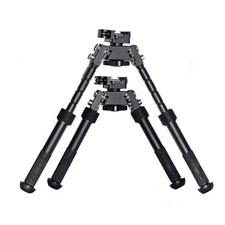 7-9'' Adjustable V8 Rifle Bipod 20mm Picatinny Rail Mount 360 Swivel QD Shooting