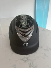 Beautiful ONE K DEFENDER CELESTIAL HELMET Long Oval 6 7/8 Excellent Condition 