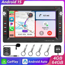 Für VW Polo 9N Golf MK4 Polo IV Passat B5 Android 15 4+64G Autoradio Carplay GPS