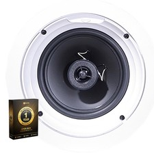 Klipsch R-1650-C In-Ceiling Speaker White Each Open Box with 1 Year Warranty