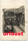 German WWI Soldiers in Trench Photo