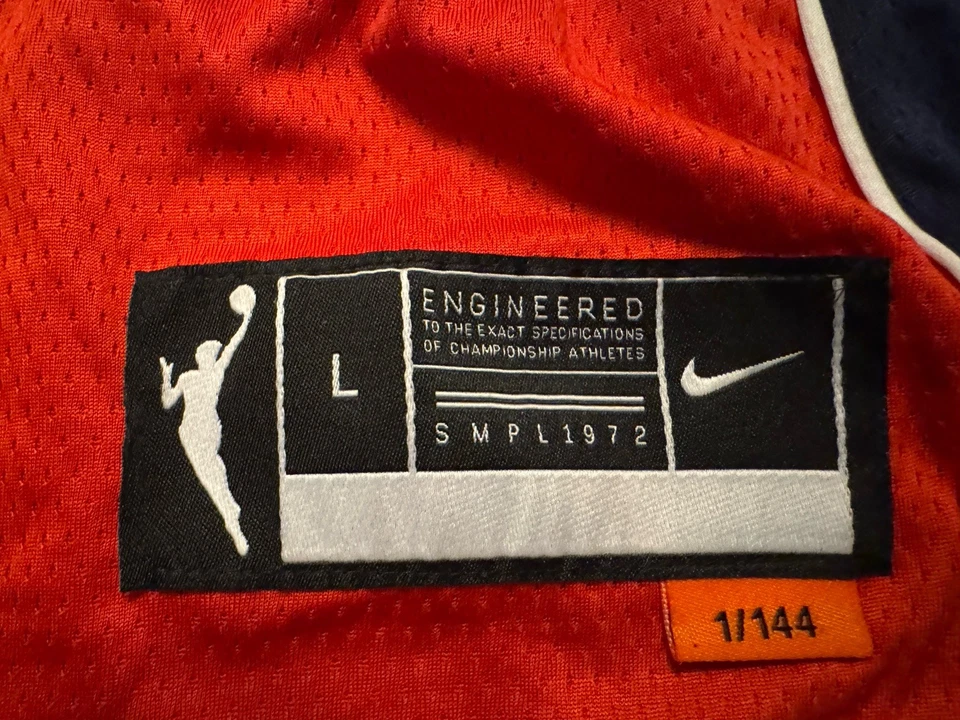 Sonia Citron & Georgia Amoore Signed Authentic Nike Mystics  Jersey PSA BAS Auto - Image 4 of 4