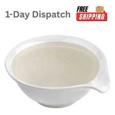 Linkidea Ceramic Shaving Bowl Wide Mouth Shaving Soap Lather Mug for Men