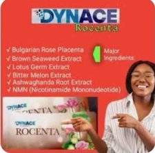 2 Packs Of Dynance Rocenta Rocenter Antioxidants, Blood Sugar Suppor