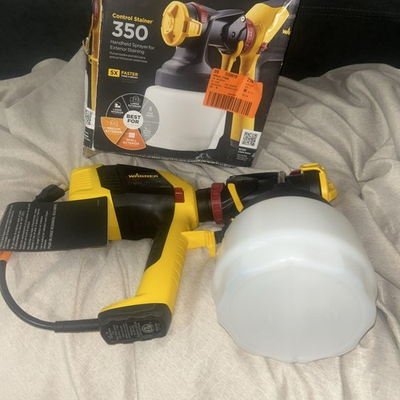 #ad WAGNER Control Stainer 350 HVLP Handheld Sprayer 0529041 $34.99