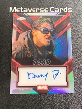 2025 Topps Marvel Deadpool Chrome Daniel Medina Ramos As Toad Auto
