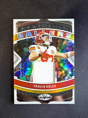 2024 Panini Certified Travis Kelce Ballers Patch #CBM-TKE Chiefs #d 45/249