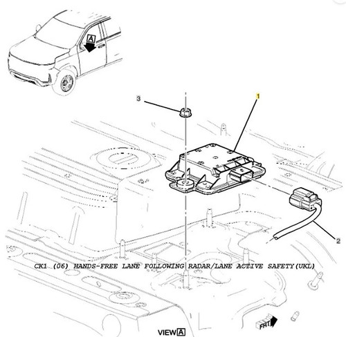 Módulo de control de estabilidad OEM para Chevy GMC Cadillac EV modelos 85532096 - Imagen 4 de 4