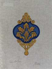 Alexa / Christmas Ornament Handpainted Needlepoint Canvas 18 Mesh 6.25 x 4"