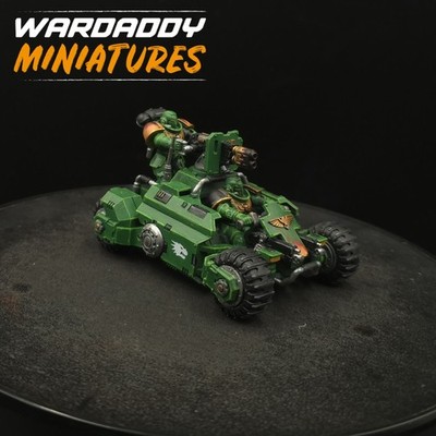 Pro Painted Warhammer 40k Salamanders Invader ATV Space Marines Games Workshop