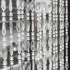 ave split Beaded Curtain Doorways Acrylic Hanging Door Beads String