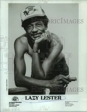 Press Photo Alligator Records recording artist Lazy Lester - nop55874