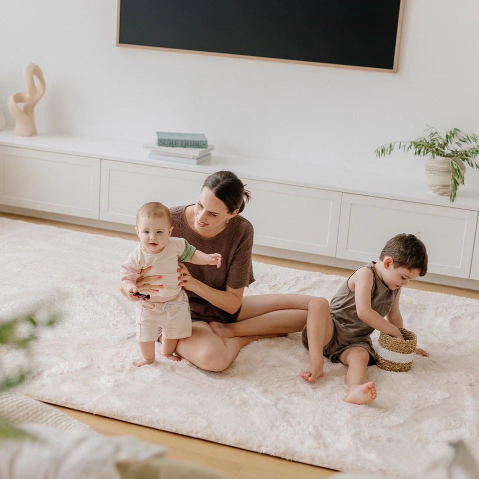 Deluxe Shaggy Relax Mat - 35mm Memory Foam - image 3 of 4