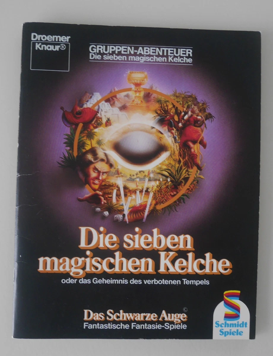 TOP: Das schwarze Auge DSA - DIE SIEBEN MAGISCHEN KELCHE! Pläne des Schicksals