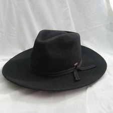 Brixton Joanna Felt Packable Hat, Color: BLACK, brand new with tags