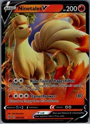 Ninetales V 026/192 Rebel Clash