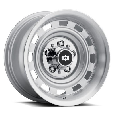 18'' Vision 54 Cheyenne Silver Machined Lip 18x9 Wheel 5x5 (5x127) 0mm Rim