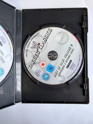 WWE WWF TAGGED CLASSICS DVD BEST OF RAW VOLUMES 1 & 2 WRESTLING 2