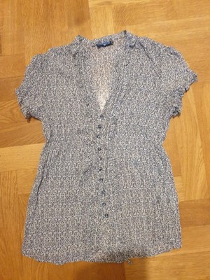 Sommer-Bluse von MEXX Gr. 38 Crincle-Viskose