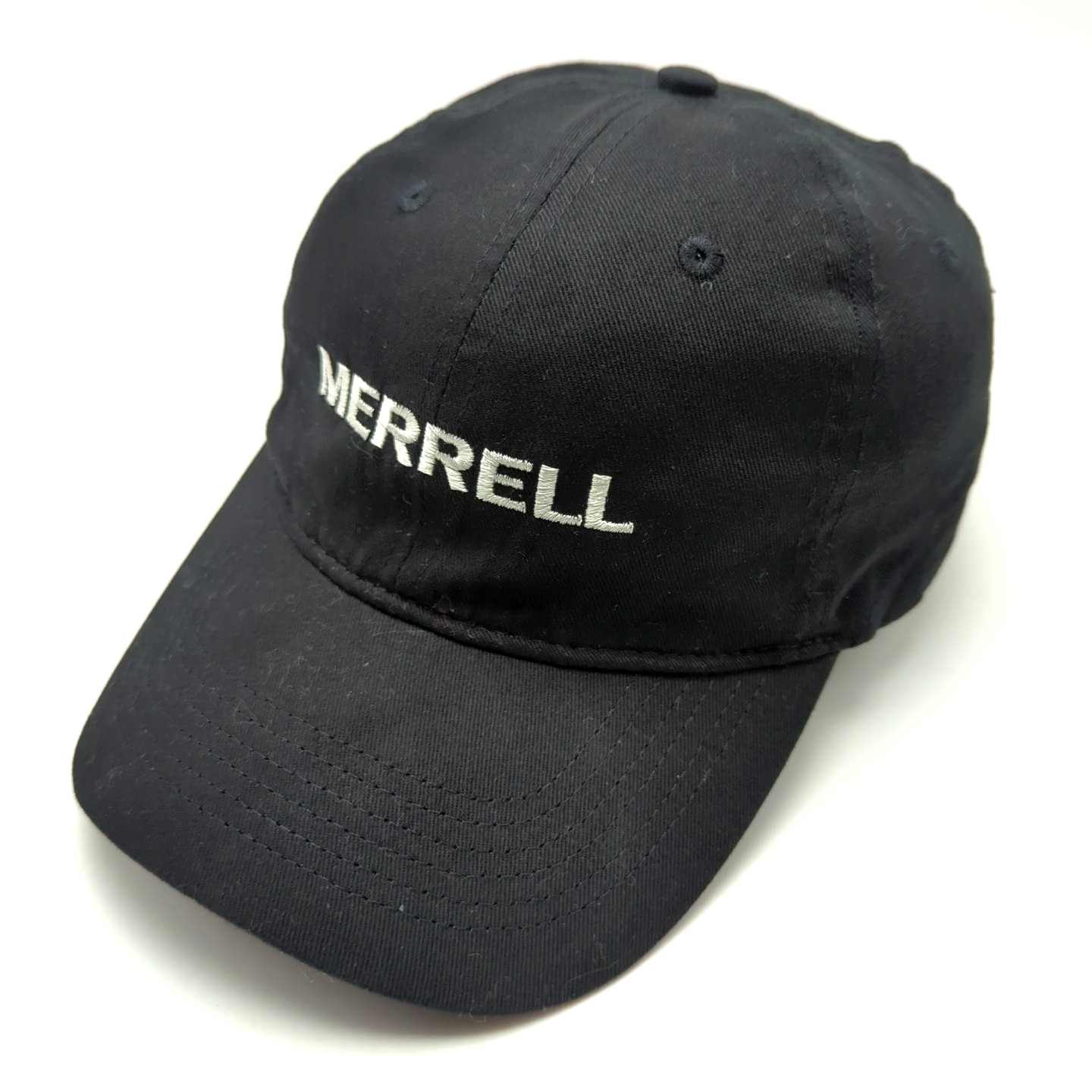 Merrell hat thin lightweight black adjustable cot… - image 10
