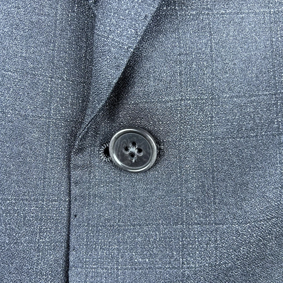 Armani Collezioni G-Line Slim Suit Virgin Wool Italy Men’s Size 38 (Pants 35x29) - Image 3 of 4