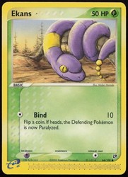 Ekans 64/100 EX Sandstorm Common Pokemon Card