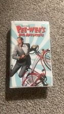 Pee-Wee's Big Adventure VHS, 1985 Very Good