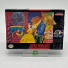 Beauty and the Beast (Super Nintendo SNES, 1994) New Sealed