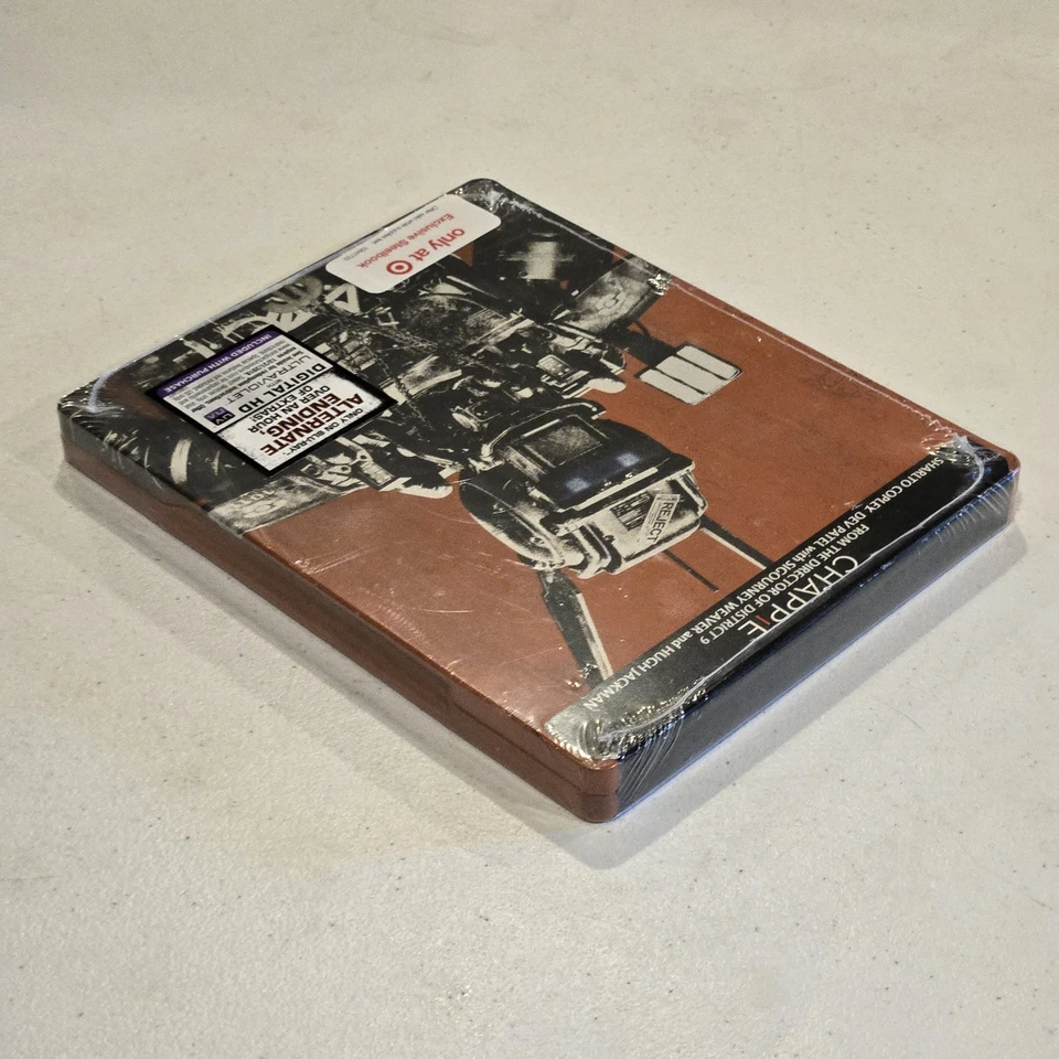 Chappie STEELBOOK BLU-RAY 2015 SCI-FI ACTION LIMITED EDITION RARE R - BRAND NEW - Image 3 of 3