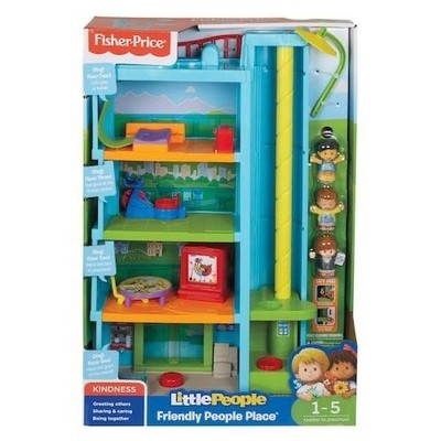 RARE! Little People Apartment Complex Playset - HUGE