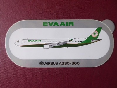 STICKER STICKER STICKER AIRBUS A330-300 EVA AIRWAYS
