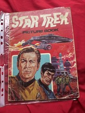 Star Trek Picture Book 1973 Vintage Comic PBS