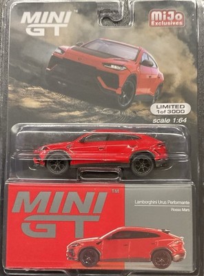 Mini GT Lamborghini Urus Performante Rosso Mars MGT #657