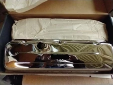 9803 MR GASKET CHROME VALVE COVERS 396 427 454 CHEVY BIG BLOCK