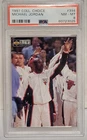 1997 Collectors Choice #394 Michael Jordan Chicago Bulls PSA 8